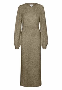 VMANGALINA LS O-NECK 7/8 VMA - Jumper dress - silver mink