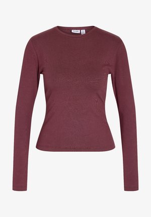 Noisy May, NMADRIANA - Longsleeve - dark purple