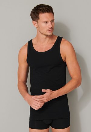 4-PACK - Undershirt - schwarz