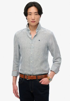 EMBROIDERED VACATION  - Shirt - ticking stripe navy