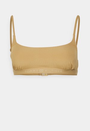 Tommy Hilfiger BRALETTE - Bikiniyläosa - classic khaki