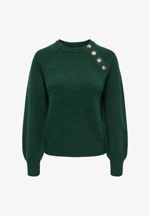 ONLY, ONLEMMA LIFE LS BUTTON ONECK KNT NOOS - Pullover - scarab