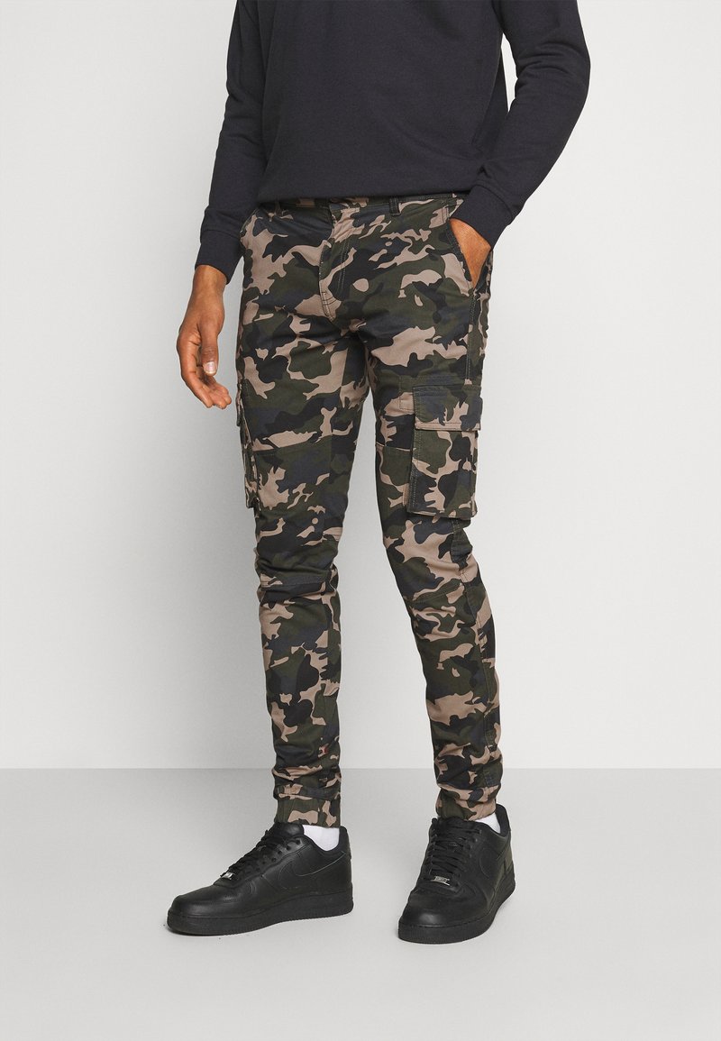 Denim Project PANT - Calças cargo - dark green