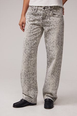 STRAIGHT LEG - Jeans straight leg - grey