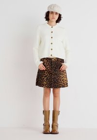 GAP CASHSOFT CREW CARDI - Kardiganas - ivory frost