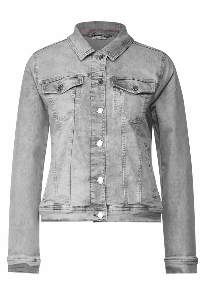 Ausrotten Spiegel Umfeld jeansjacke hellgrau Düster Arne Zustand