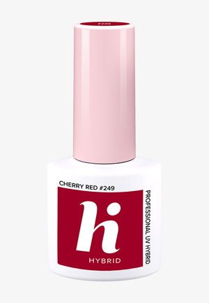 HI HYBRID MOMENTS UV GEL POLISH - Nail polish - cherry red