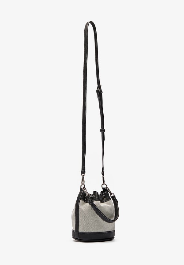 BUCKET - Cross body bag - beige2