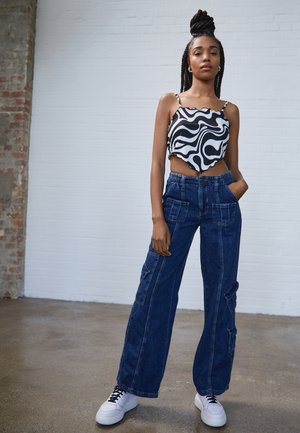 BDG Y2K DENIM CARGO - Džíny Relaxed Fit - denim