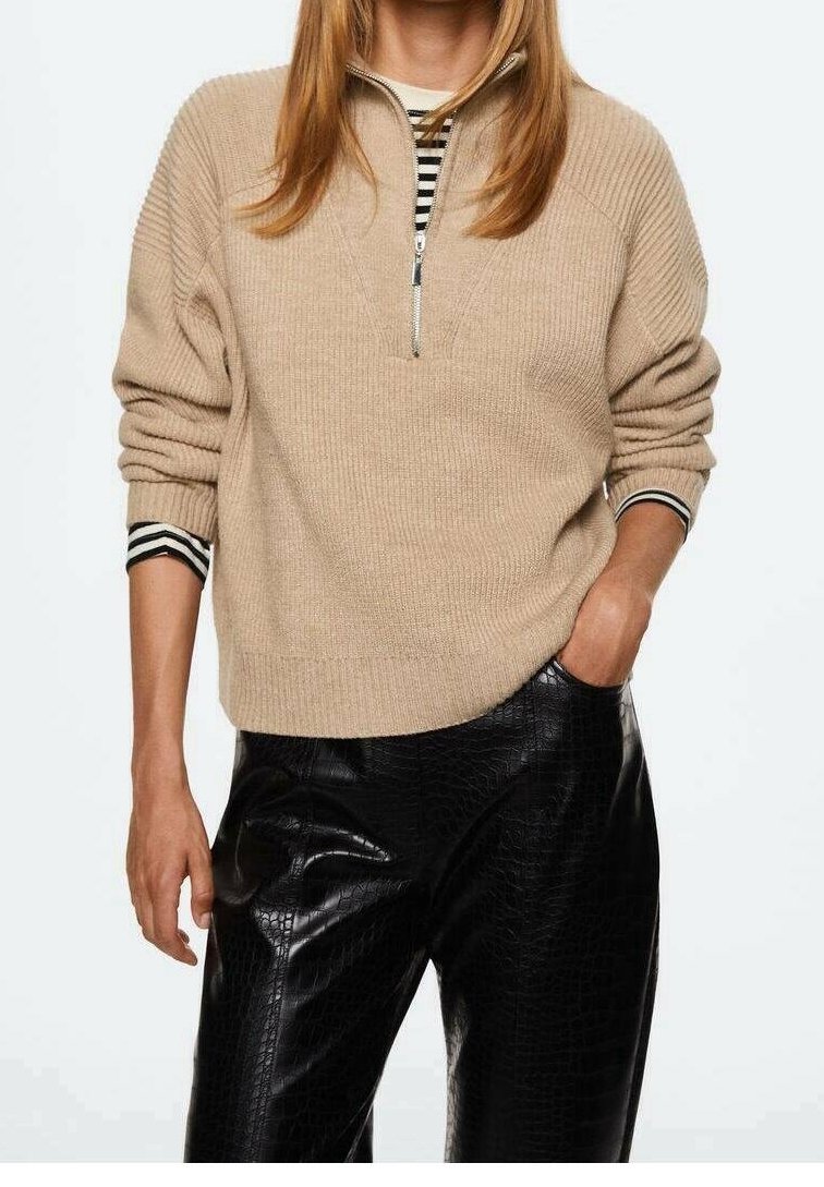Mango Pullover - light brown