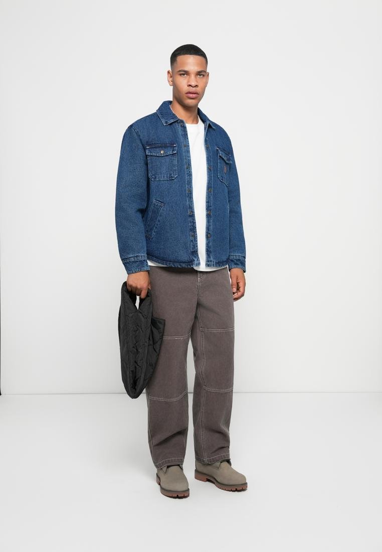 Brixton DURHAM LINED JACKET - Denim jacket - medium wash