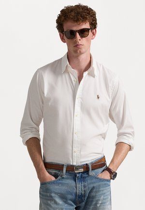 Polo Ralph Lauren CUSTOM FIT STRETCH OXFORD SHIRT - Srajca - white