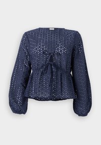 JDYSUNNY ANGALISE TIE  - Blouse - black iris