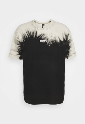 OVERSIZED BLEACHED DIP DYE UNISEX - Triko s potiskem - multi