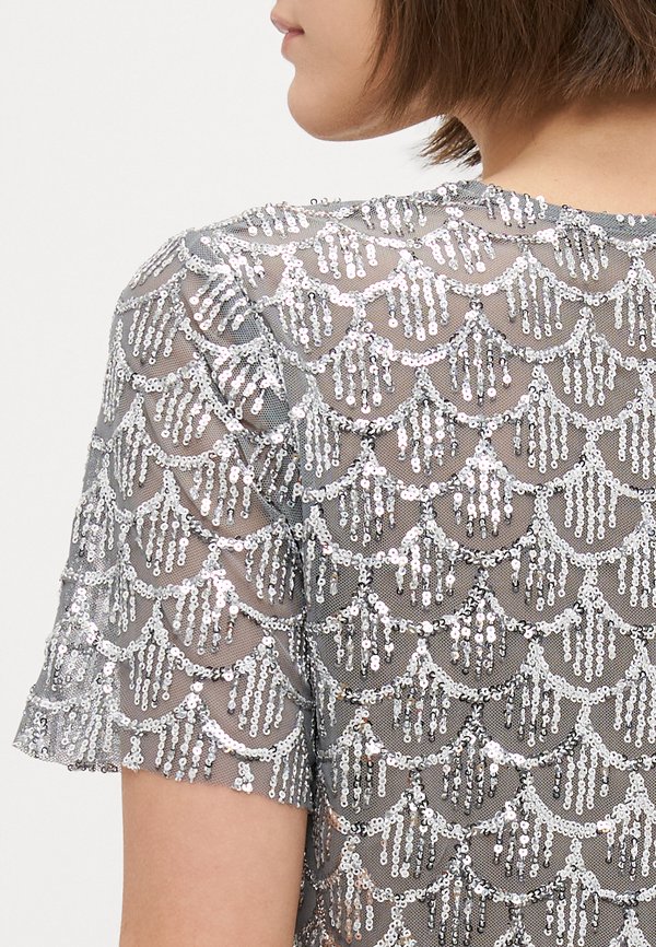 ONLBEAD O NECK TOP BOX  - Print T-shirt3