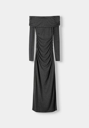 Bershka BARDOT - MIDI - Hverdagskjole - grey