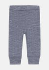 NBMWANG WOOL NEEDLE LONGJOHN - Leggings - Calças - folkstone gray