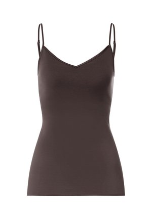Hanro, HANRO - Undershirt - dark mocha