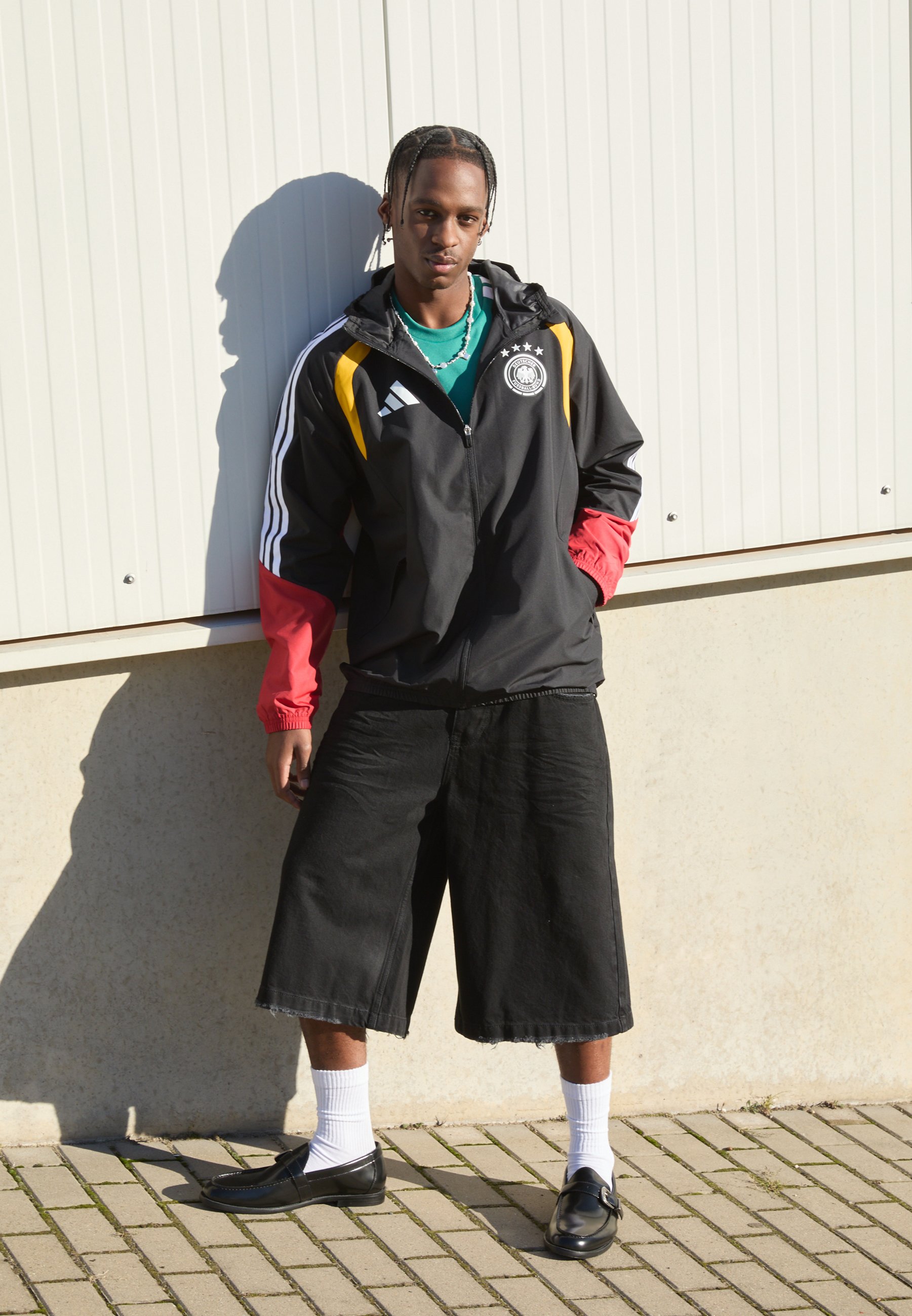 adidas Performance DEUTSCHLAND DFB ALL WEATHER JACKET - National