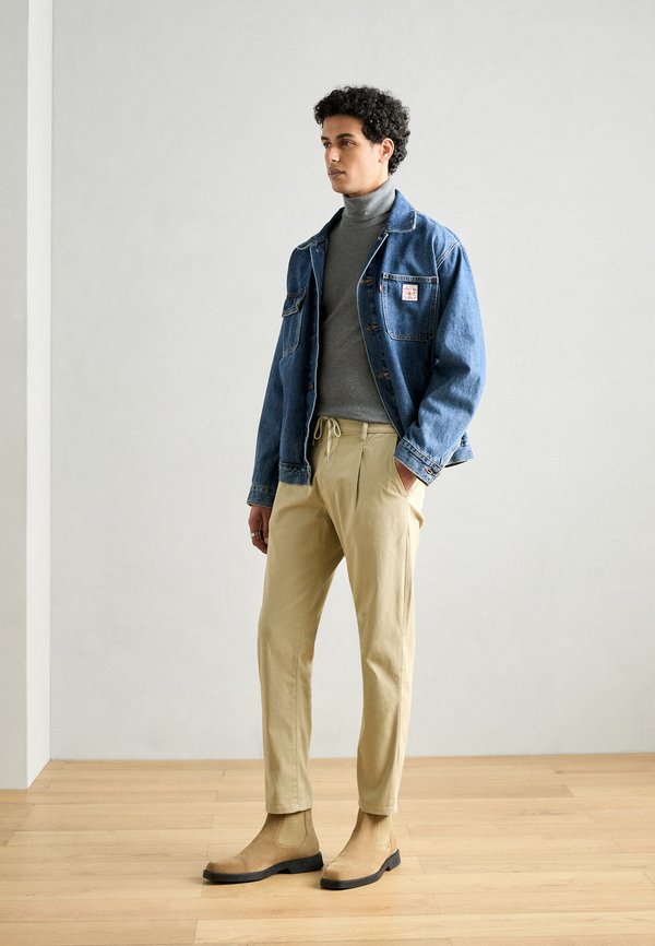 SUPERFLEX DRAWSTRING - Trousers - sand2