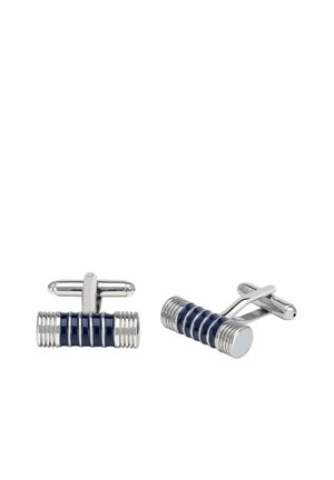 CYLINDRICAL ENAMEL - Cufflinks - blue