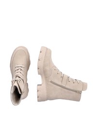 Rieker Platform ankle boots - beige