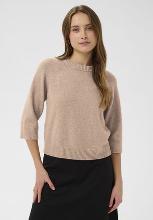 NOVASZ - Pulóver - sepia rose melange