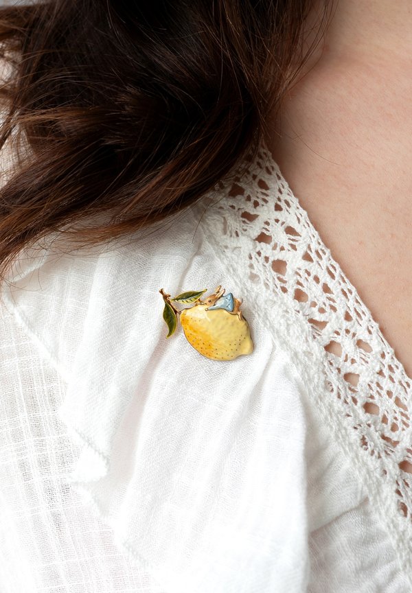 PETER RABBIT LEMON - Brosche