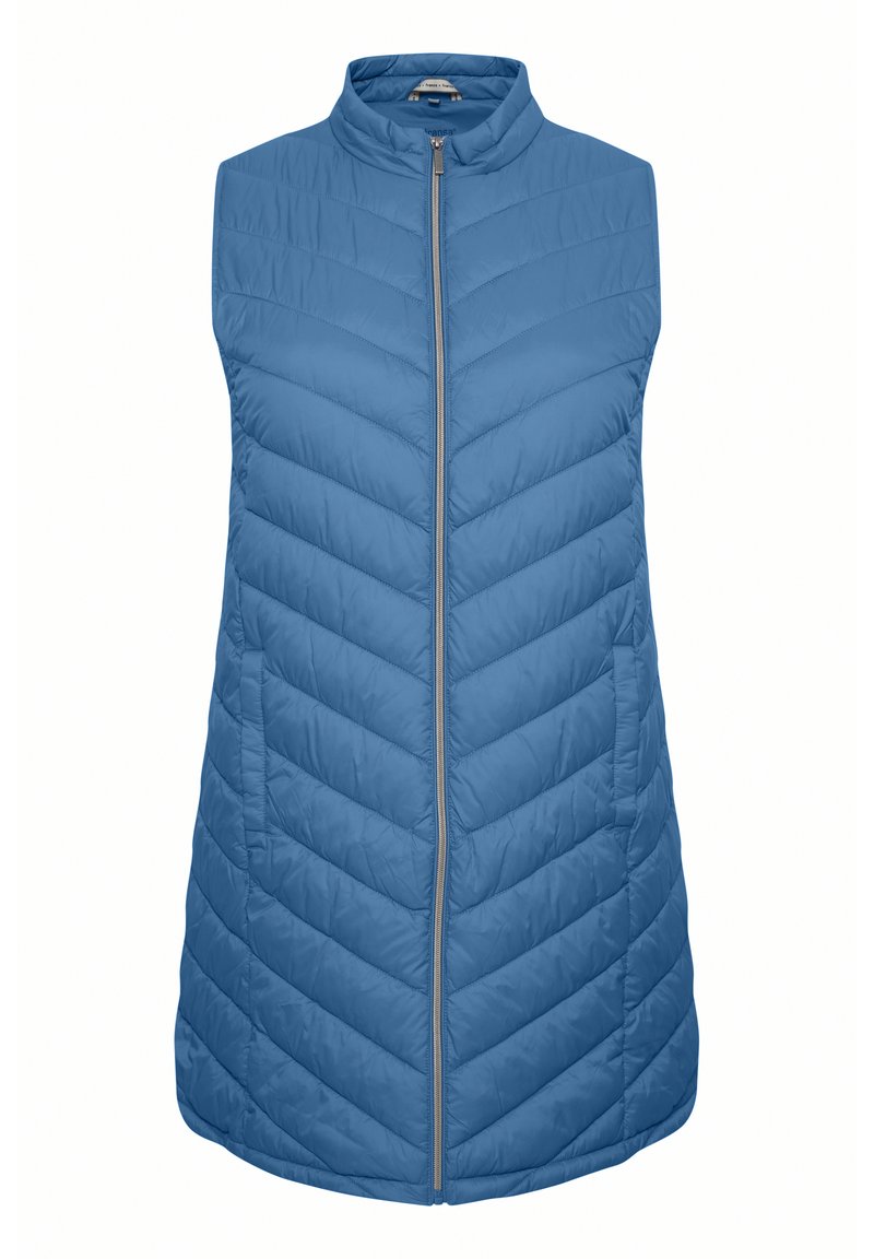 Fransa Bodywarmer blauw