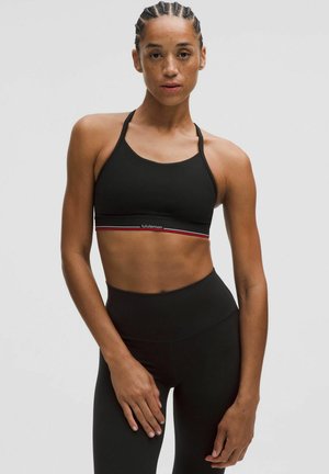 Sutien sport cu susținere scăzută - black