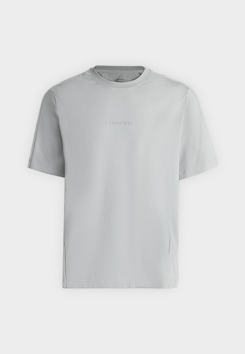 Calvin Klein ACTIVE - Basic T-shirt - neutral gray/grey - Zalando.ie