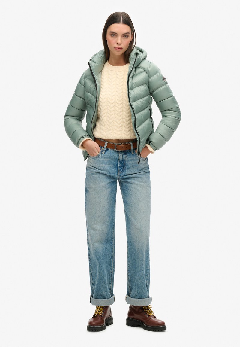 Superdry & Co Winterjas groen Superdry & Co Winterjas groen