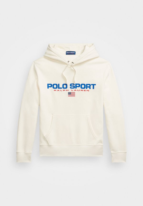 POLO SPORT FLEECE HOODIE - Hoodie - clubhouse cream2