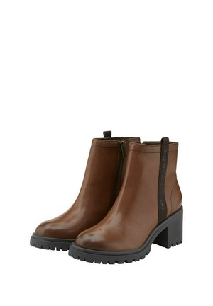 TOM TAILOR Ankle boot - brown