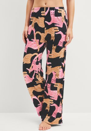 Calida, SLEEP OVER M&M PYJAMAHOSE - Pyjamabroek - schwarz