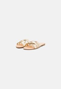 ONLY SHOES Platt slip-in - gold-coloured