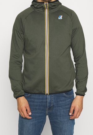 Sudadera con cremallera - khaki