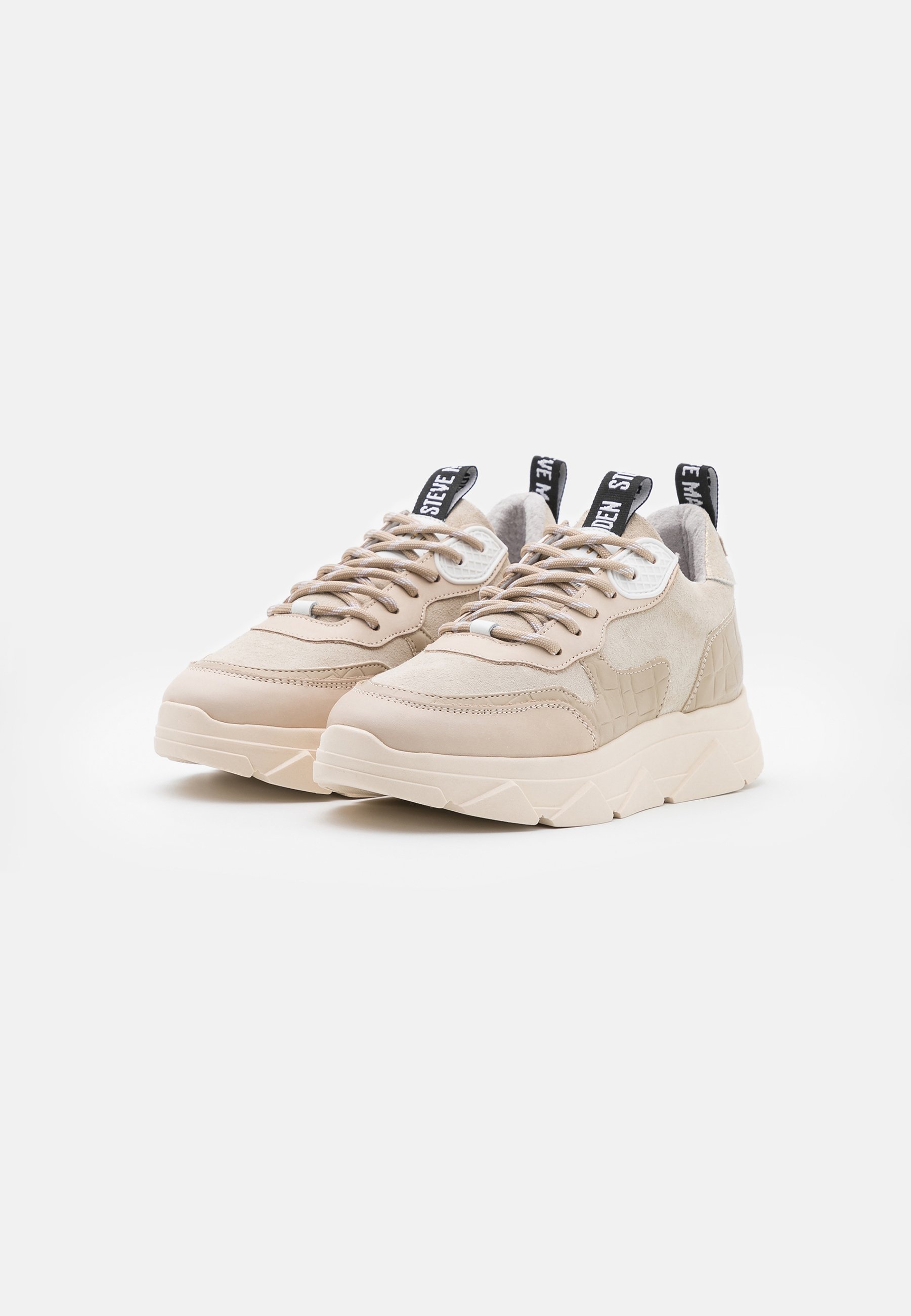 Steve Madden PITTY - Sneaker low - beige/multicolor/nude - Zalando.de