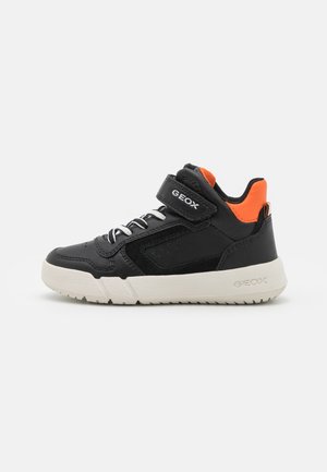 HYROO BOY - Baskets montantes - black/orange