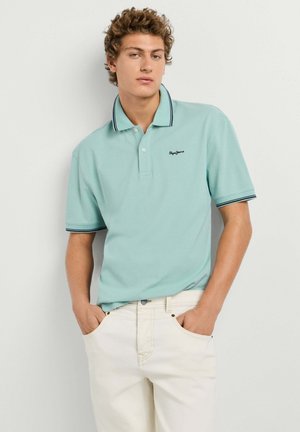 Pepe Jeans, PEPE JEANS POLO SHIRT MATTHEW - Poloshirts - dark acqua blue