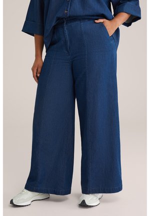 CURVE - Flared jeans - dark blue
