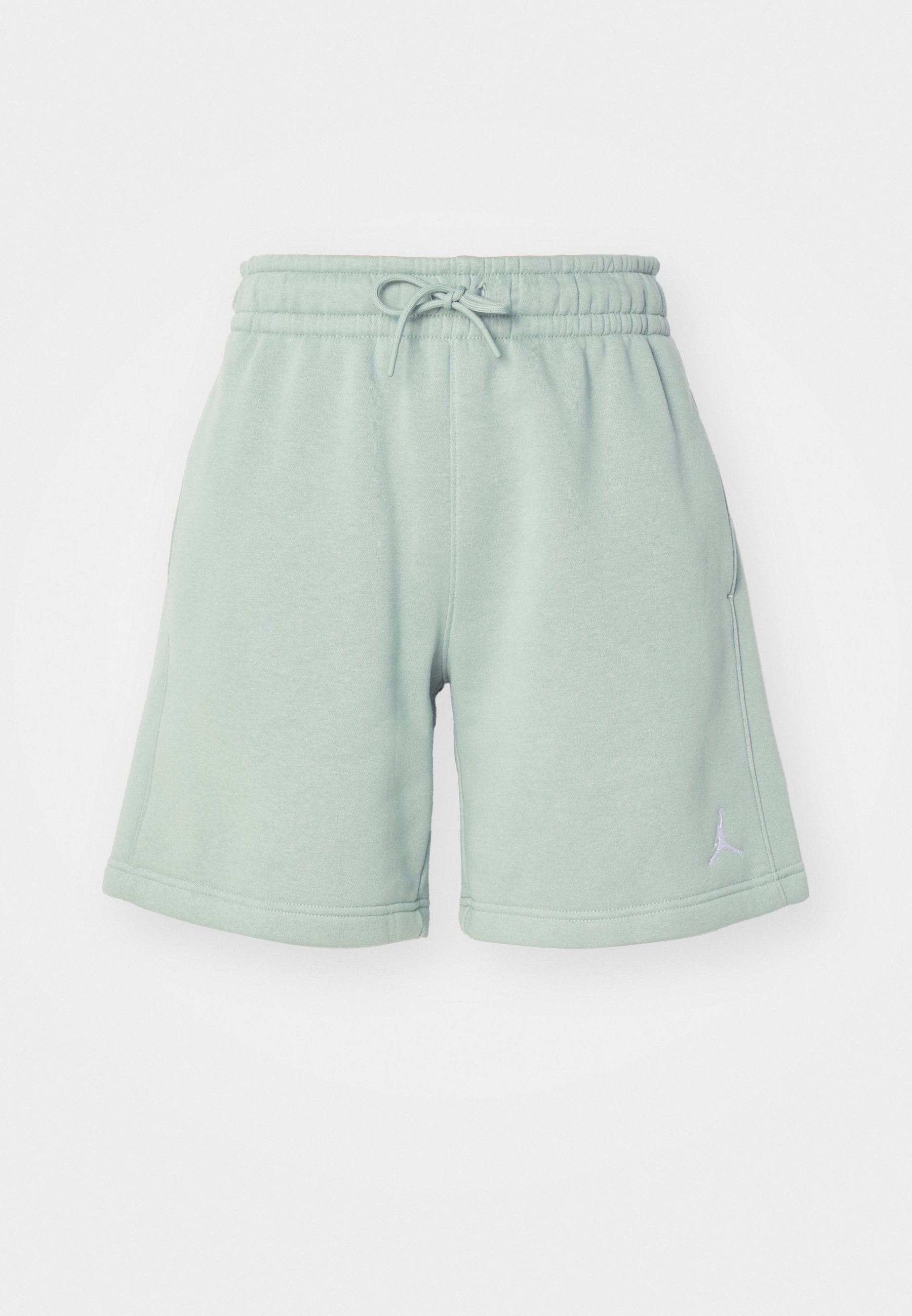 Green and white shorts