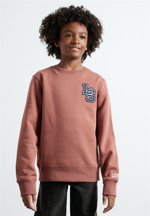MONOGRAM CREWNECK - Sudadera - mahogany