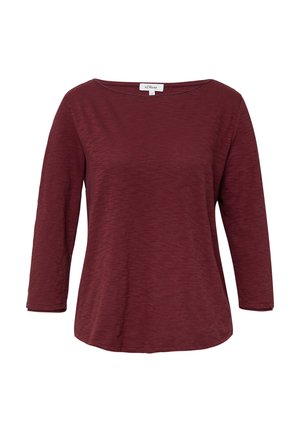 s.Oliver MIT 3/4 ÄRMELN - Long sleeved top - bordeaux