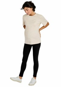 JoJo Maman Bébé BOYFRIEND - REGULAR FIT - Základné tričko - oatmeal