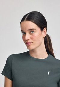 Polo Club SHORT SLEEVE REGULAR FIT RIGBY GO - T-shirts basic - stone gray