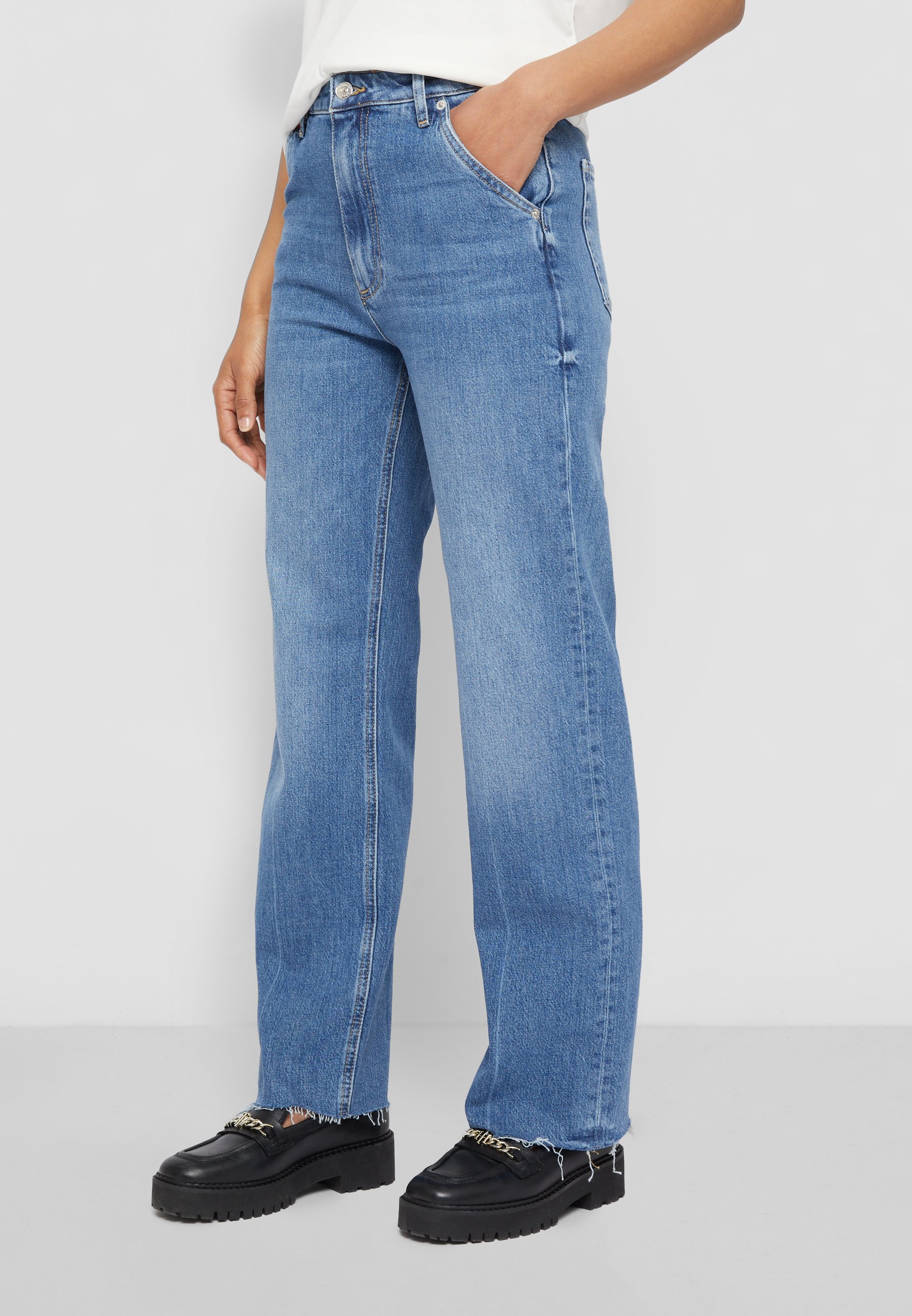Tommy Hilfiger RELAXED STRAIGHT rectos feli/stone blue denim - Zalando.es