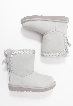 CLASSIC SHORT BRAIDED - Korte laarzen - grey violet