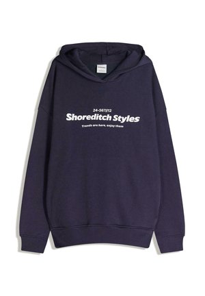 PRINTED - Mikina s kapucňou - royal blue