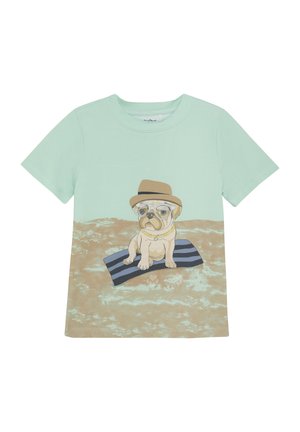 Print T-shirt - yucca turquise